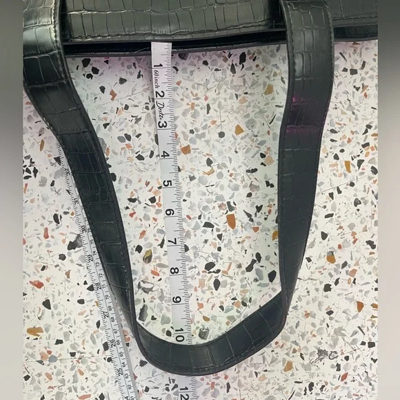 Naturalizer Black Laptop Bag Sleek Minimalist Design - Picture 13 of 16